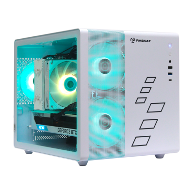 Компьютер Raskat STRIKE 520 (Intel Core i5-12400F, RAM 32GB, SSD 1Tb, NVIDIA RTX 4060 8GB, noOS, white)